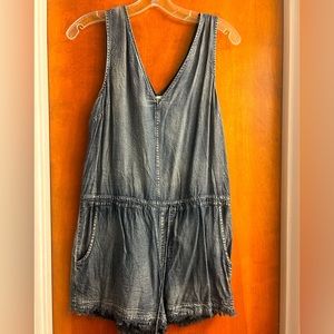 Mustard Seed Denim Romper